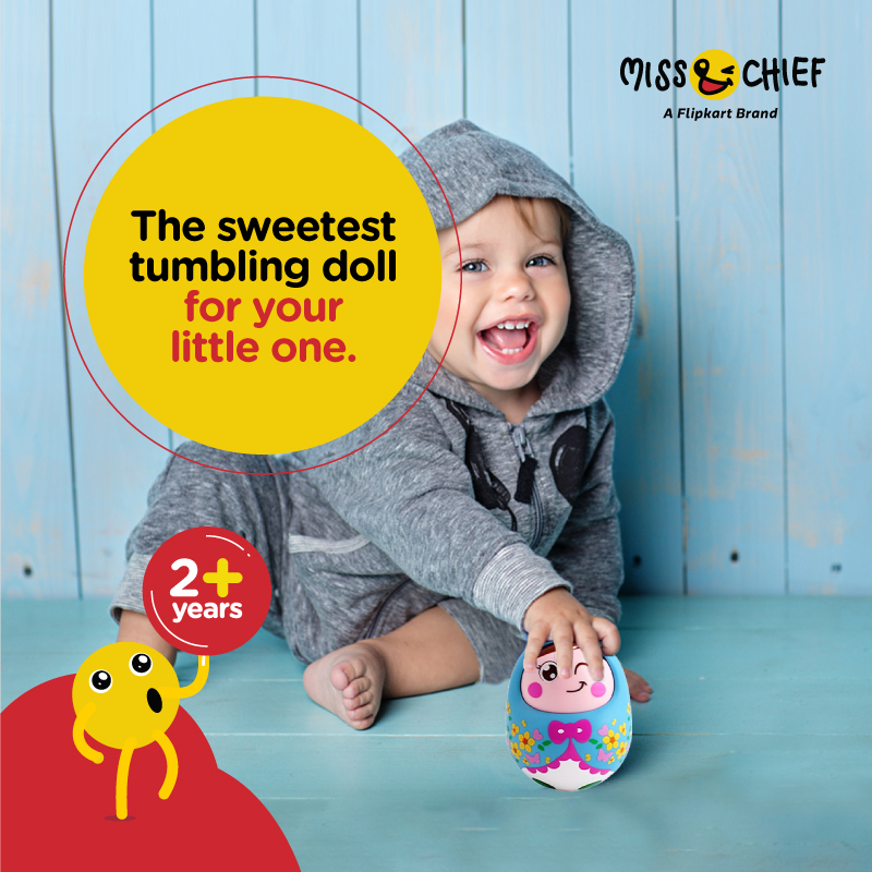 Catalogue designing for sweet tumbling doll Catalogue designing for sweet tumbling doll